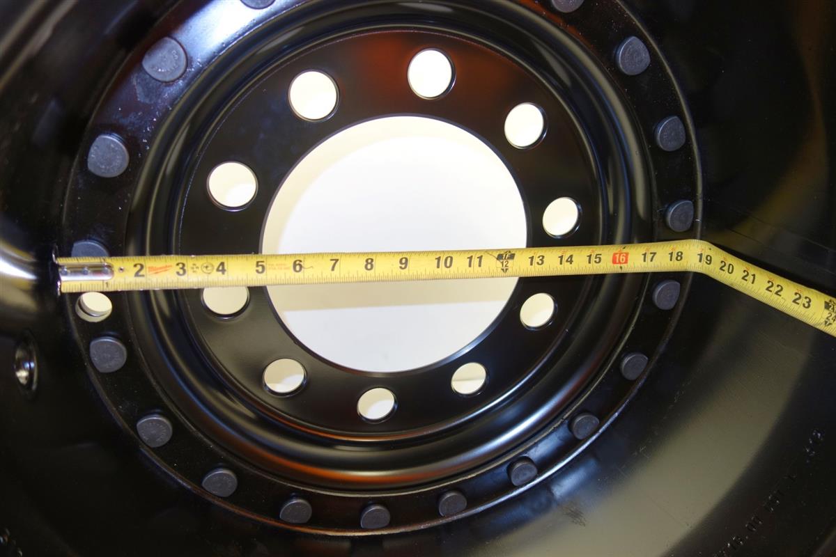 Wheel 2 Piece 10 Hole Budd Style Super Single Rim Tubeless FMTV